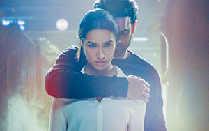 Prabhas and Shraddha Kapoor look intense in Saaho`s latest poster